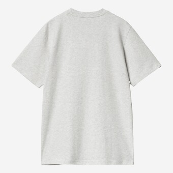 T-SHIRT CARHARTT SCRIPT  CINZA/AZUL