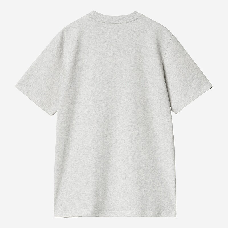 T-SHIRT CARHARTT SCRIPT  CINZA/AZUL