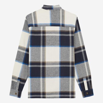 CAMISA DICKIES NIMMONS  AZUL/BRANCO