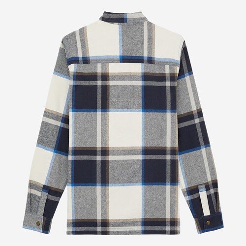 CAMISA DICKIES NIMMONS  AZUL/BRANCO