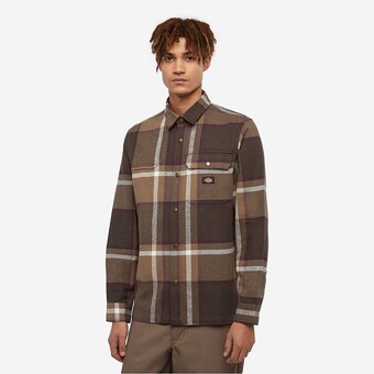 CAMISA DICKIES NIMMONS  CASTANHO