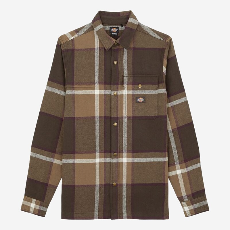 CAMISA DICKIES NIMMONS  CASTANHO