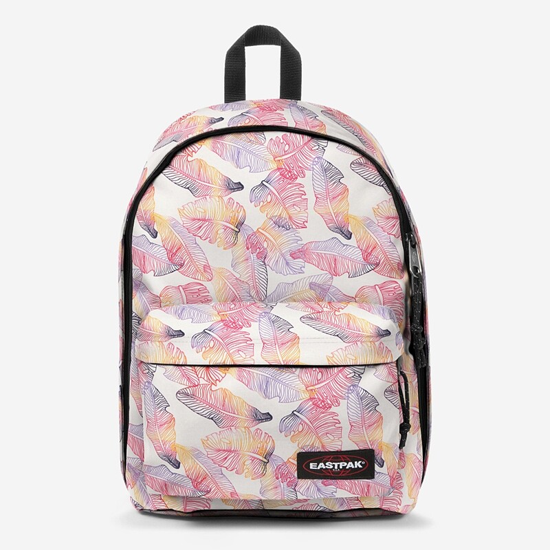 MOCHILA EASTPAK OUT OF OFFICE  ROSA/BRANCO