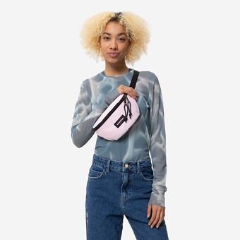 BOLSA EASTPAK SPRINGER  ROSA/BRILHANTES