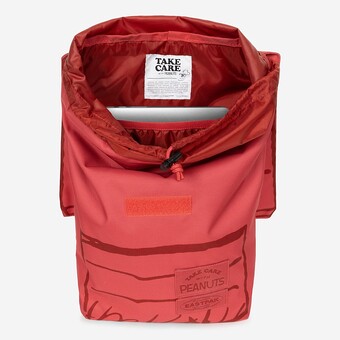 MOCHILA EASTPAK SNOOPY HOUSE VERMELHO