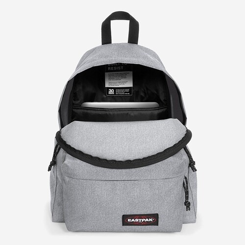 MOCHILA EASTPAK DAY PAK R  CINZA CLARO