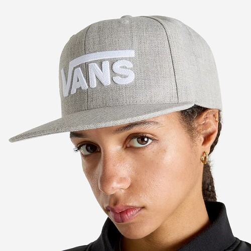 CAP VANS DROP V  CINZA CLARO