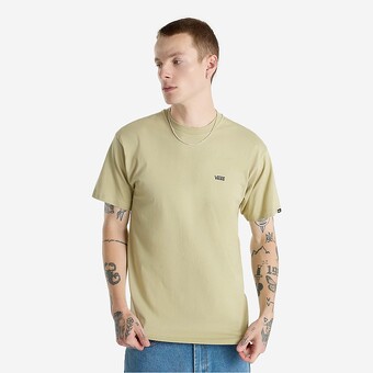 T-SHIRT VANS LEFT CHEST LOGO VERDE CLARO