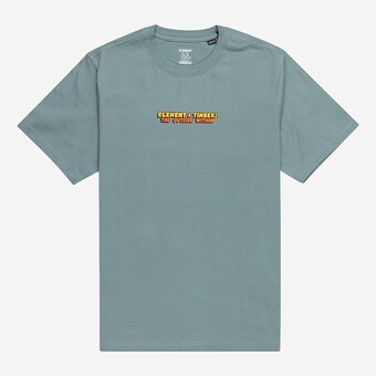 T-SHIRT ELEMENT HAPPY CAMPER AZUL CLARO