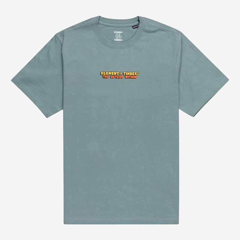 T-SHIRT ELEMENT HAPPY CAMPER AZUL CLARO