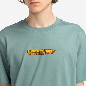 T-SHIRT ELEMENT HAPPY CAMPER AZUL CLARO
