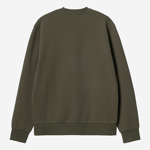 SWEAT CARHARTT SCRIPT EMBROIDERY  VERDE ESCURO