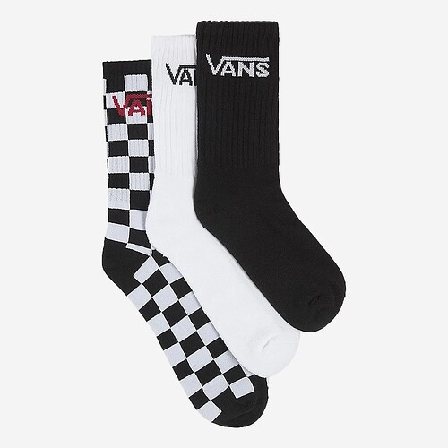 MEIAS VANS CLASSIC PACK 3 PR/BRANCO