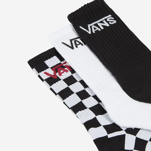 MEIAS VANS CLASSIC PACK 3 PR/BRANCO