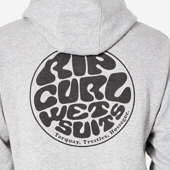 SWEAT RIP CURL WETSUIT CINZA CLARO