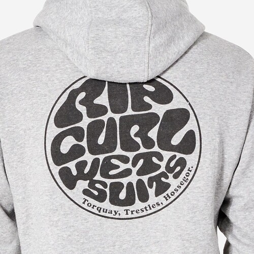 SWEAT RIP CURL WETSUIT CINZA CLARO