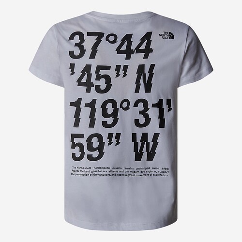 T-SHIRT THE NORTH FACE COORDINATES J BRANCO