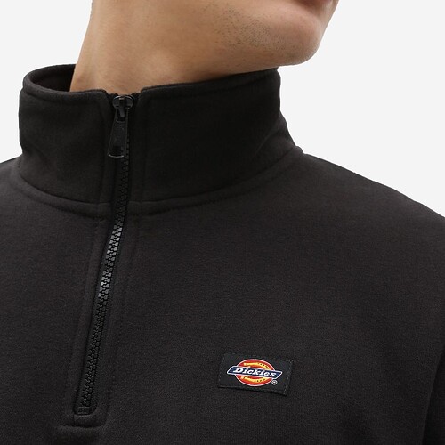 SWEAT DICKIES OAKPORT QUARTER PRETO