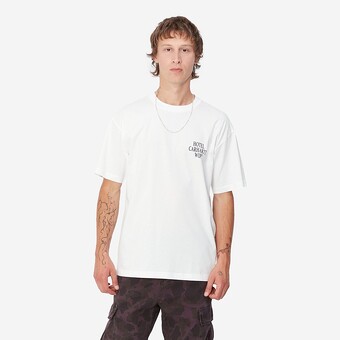 T-SHIRT CARHARTT WIP HOTEL KEYS BRANCO