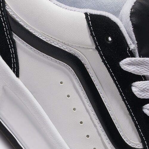 TENIS VANS HYLANE BR/PRETO