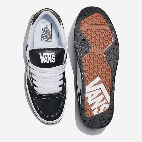 TENIS VANS HYLANE BR/PRETO