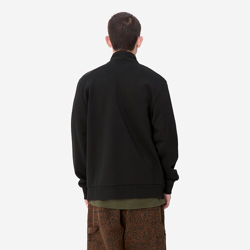 CASACO CARHARTT WIP SCRIPT EMBROIDERY  PRETO