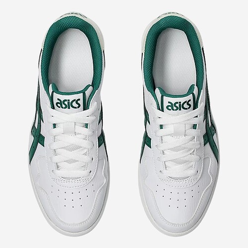 TENIS ASICS JAPAN S JR  BR/VERDE ESCURO