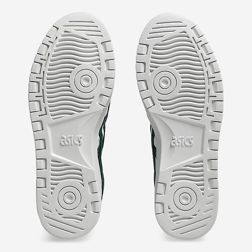 TENIS ASICS JAPAN S JR  BR/VERDE ESCURO