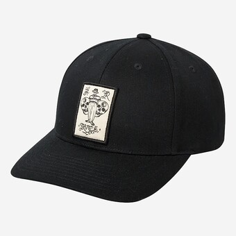 CAP RVCA INVISIBLE MAN PRETO