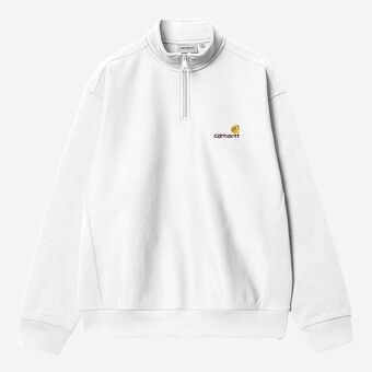 SWEAT CARHARTT WIP AMERICAN SCRIPT BRANCO