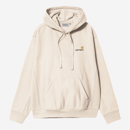 SWEAT CARHARTT AMERICAN SCRIPT  BEGE ESCURO