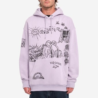 SWEAT VOLCOM FA KETUTCHI ROXO/CLARO