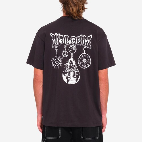 T-SHIRT VOLCOM FA KEUTCHI PRETO