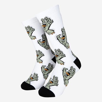 MEIAS SANTA CRUZ MULTI HAND  PR/VERDE