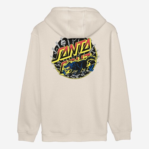 SWEAT SANTA CRUZ KENDALL WOLF BEGE