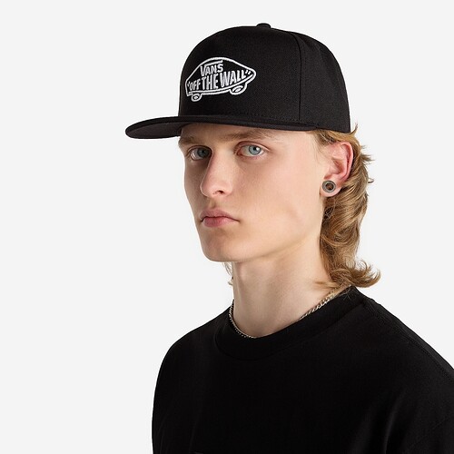 CAP VANS CLASSIC PATCH SNA PR/BRANCO