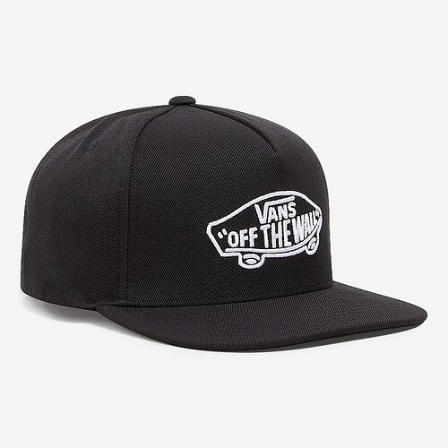 CAP VANS CLASSIC PATCH SNA PR/BRANCO