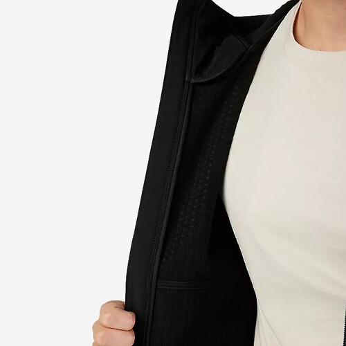 CASACO FOX PIT  PRETO