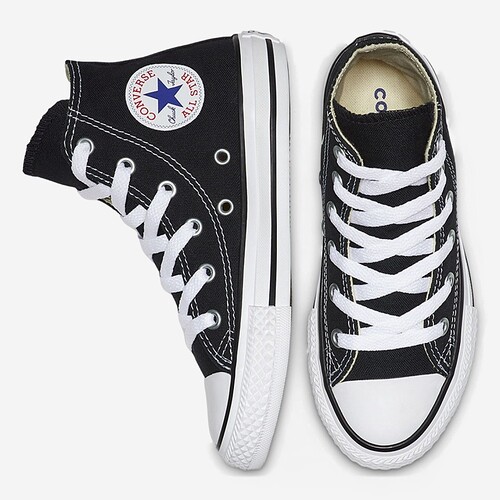 TENIS CONVERSE CHUCH TAYLOR HI J PR/BRANCO