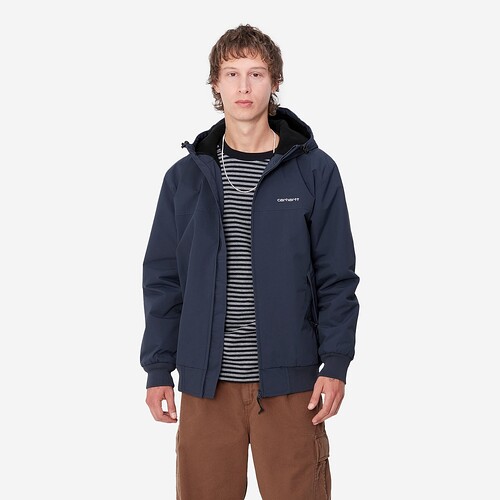 CASACO CARHARTT HOODED SAIL  AZUL