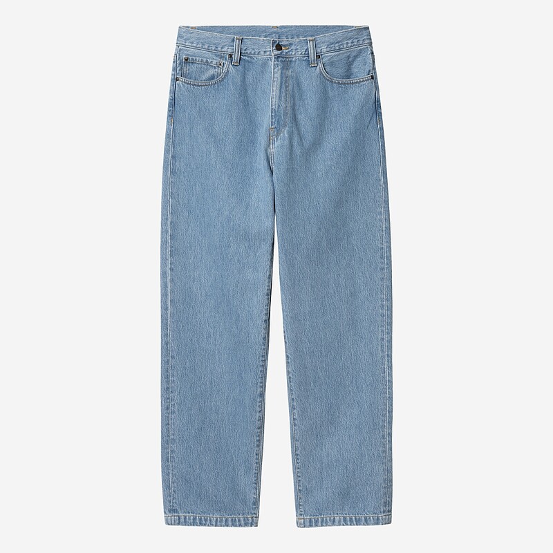 CALÇAS CARHARTT WIP AARON AZUL CLARO