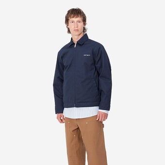 CASACO CARHARTT WIP MODULE AZUL ESCURO
