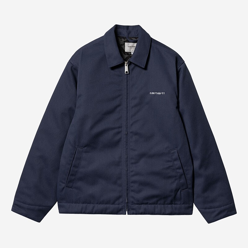 CASACO CARHARTT WIP MODULE AZUL ESCURO