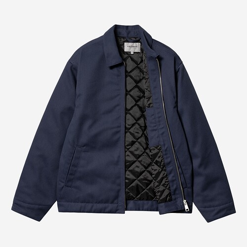 CASACO CARHARTT WIP MODULE AZUL ESCURO