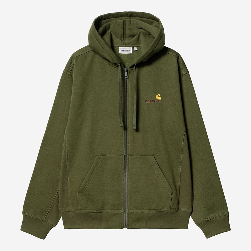 CASACO CARHARTT WIP AMERICAN SCRIPT VERDE