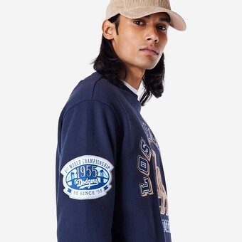 SWEAT NEW ERA WORLD SERIES CREW AZUL ESCURO