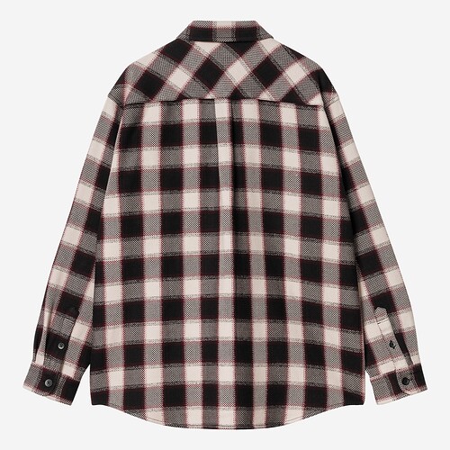 CAMISA CARHARTT WIP WITTEN PR/BRANCO