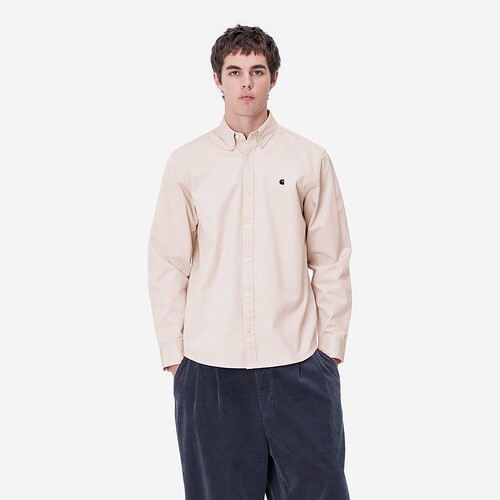 CAMISA CARHARTT MADISON  BEGE/CLARO