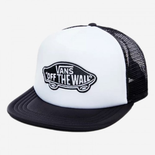 CAP VANS PATCH TRU PR/BRANCO