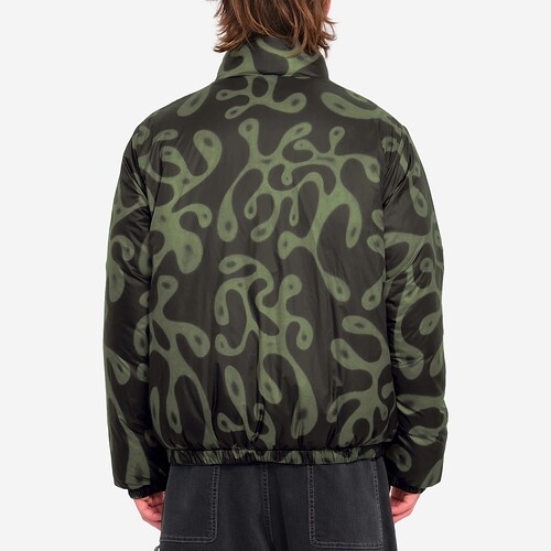 CASACO VOLCOM ZEPHYR PR/VERDE